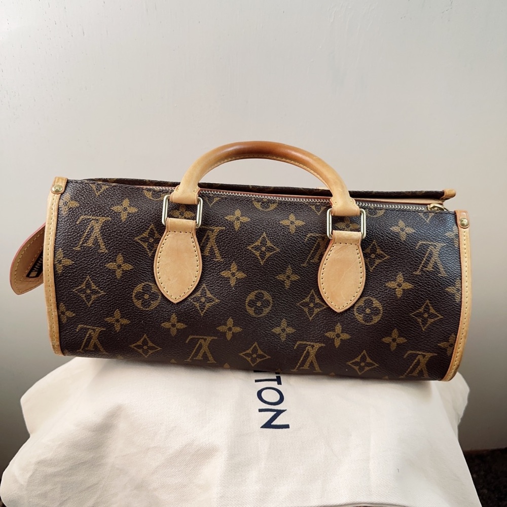 LOUIS VUITTON Monogram Handbag Popan cool